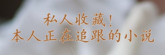 私人收藏！本人正在追跟的小說